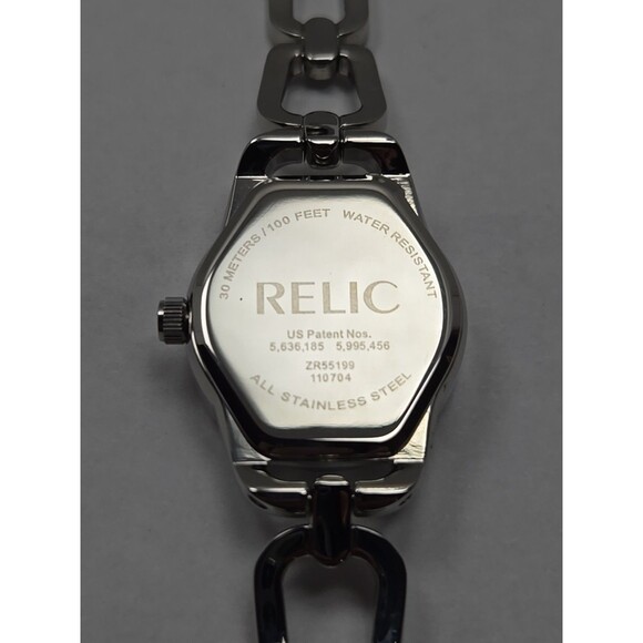 Relic Fossil Big Tic Animated Pink Dial Womens Bracelet Watch Quartz New Battery - Picture 11 of 11